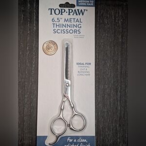 Top paw metal thinning shears